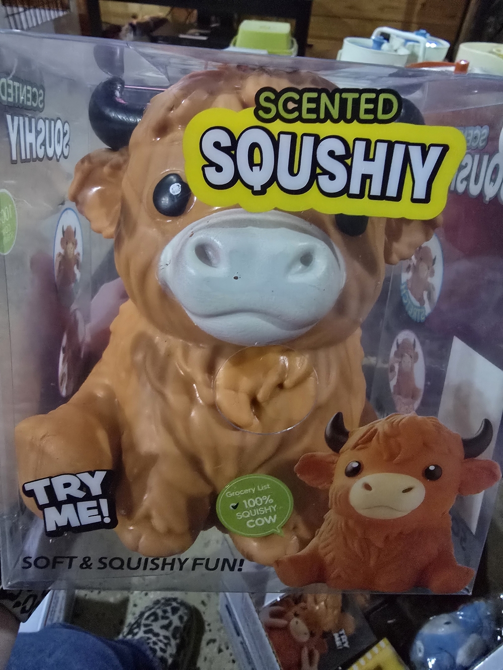 HIGHLAND COW SQUISHY